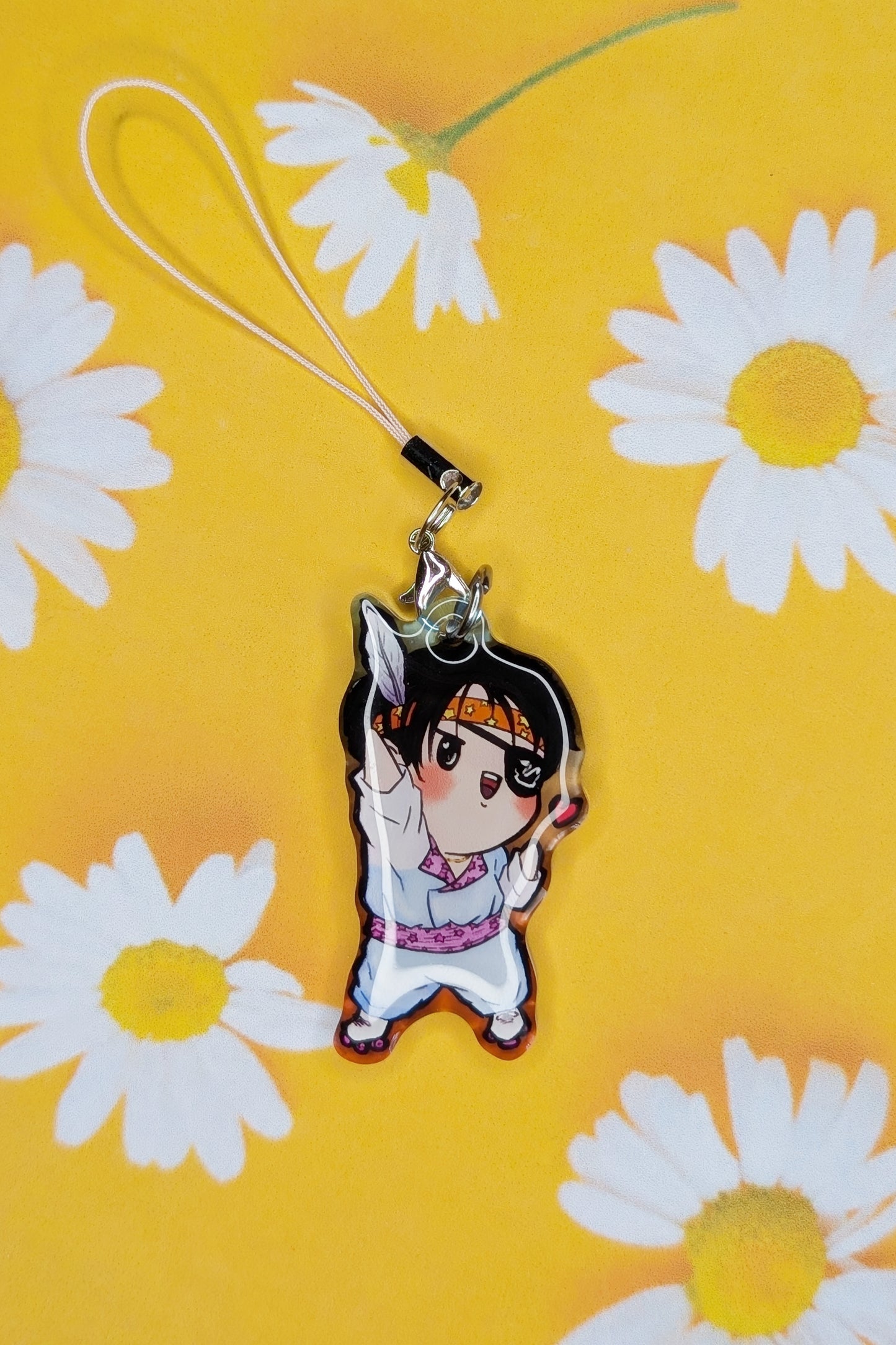 Yakuza 24h Cinderella epoxy keychain