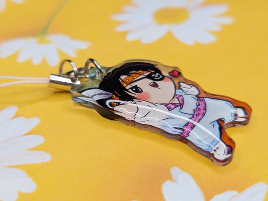 Yakuza 24h Cinderella epoxy keychain