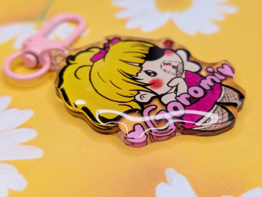 Yakuza Goromi epoxy keychain