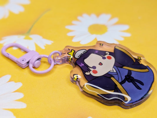 Jinshi epoxy keychain