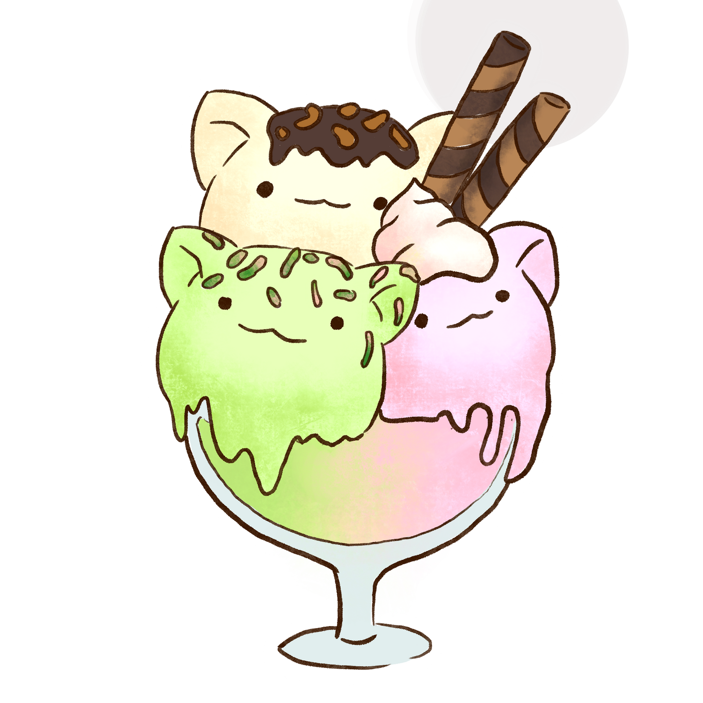 Cat icecream