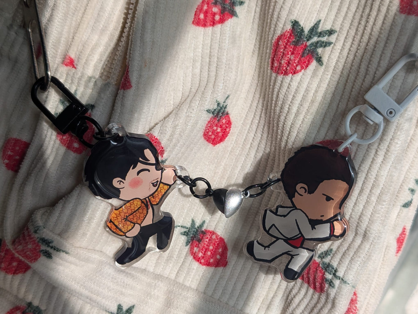 Yakuza pair keychain