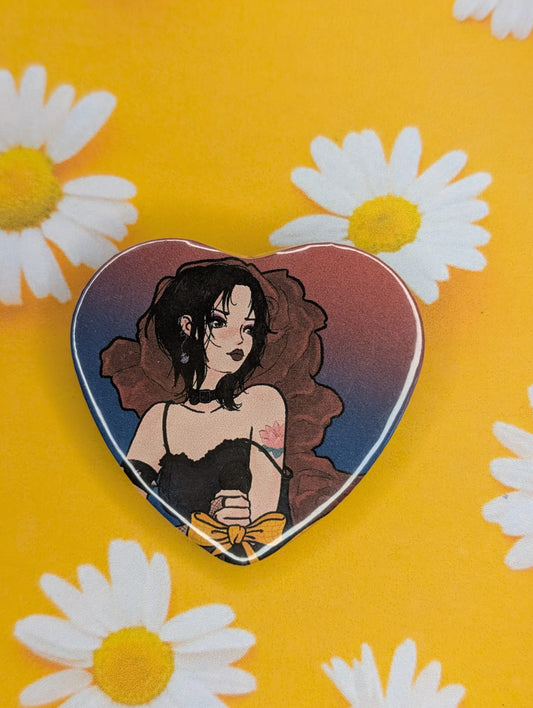 Nana heart pins