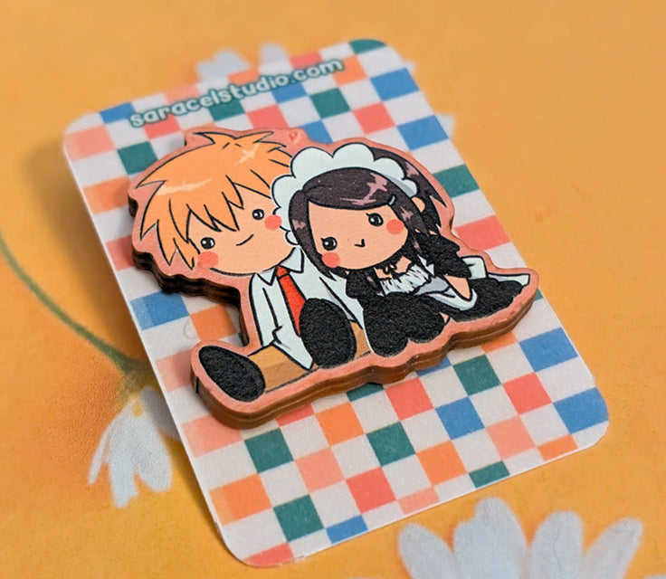 Kaichou wa Maid-sama pin lemn