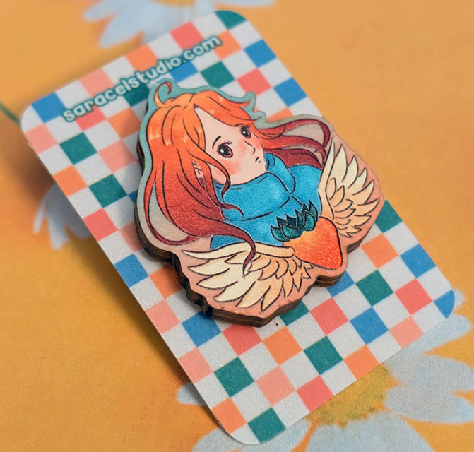 Celeste pin lemn