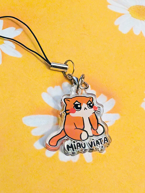 Miau Viata phone charm