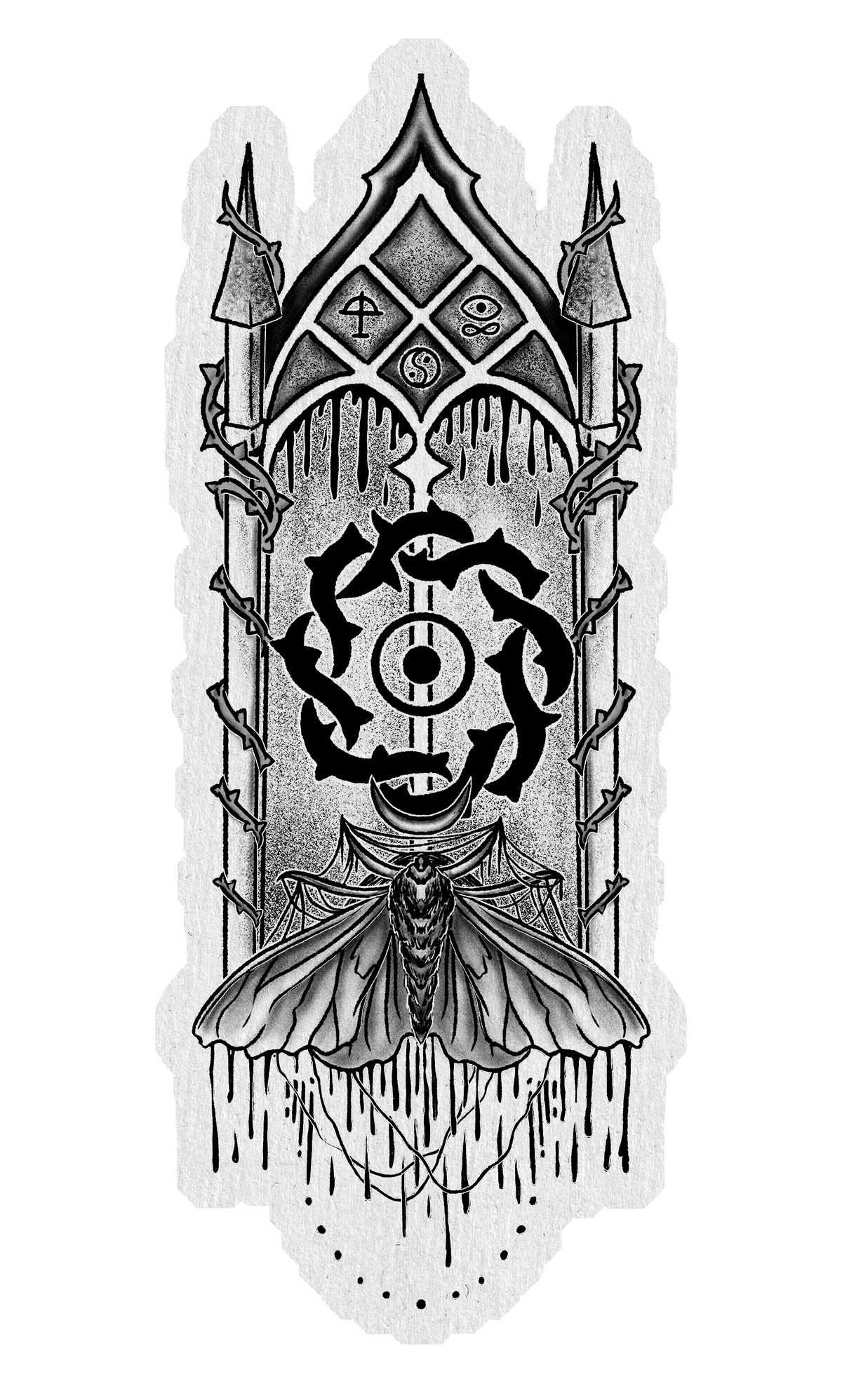 Bad Omens sticker