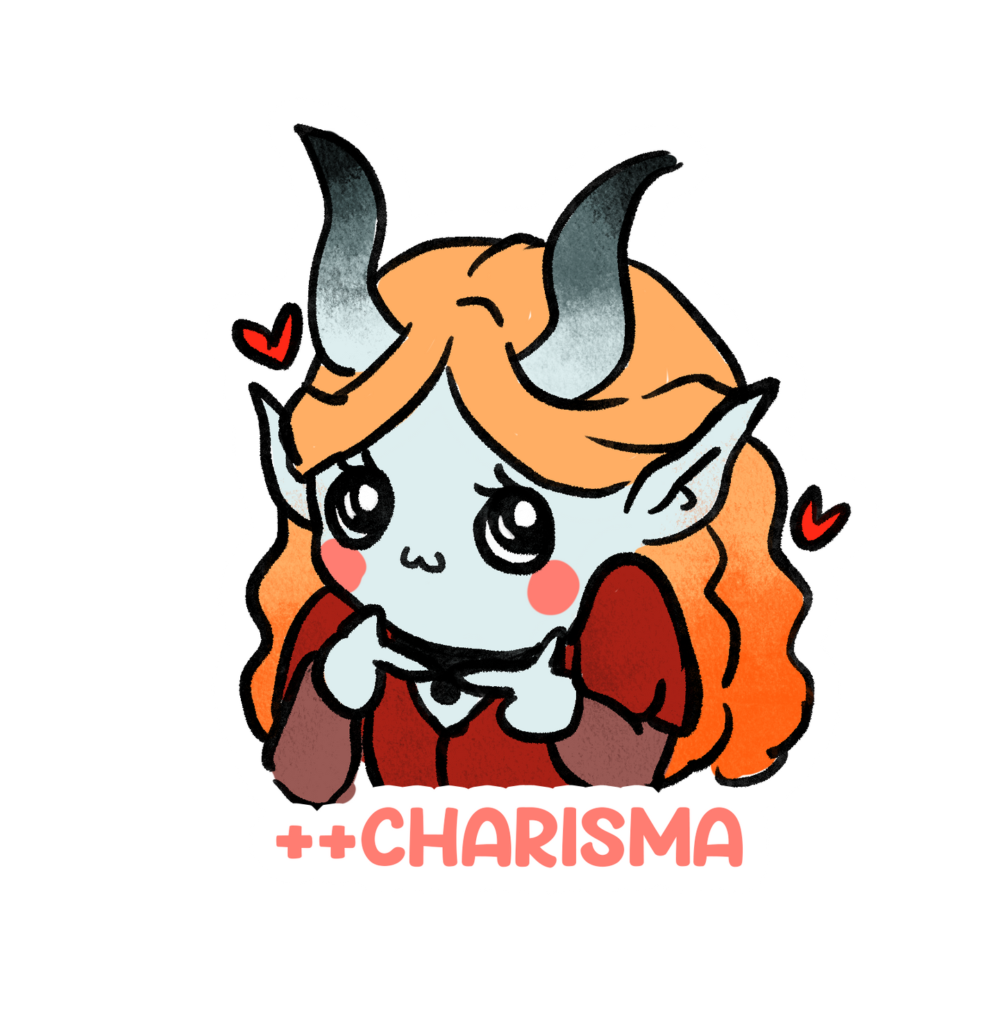 Tiefling Charisma sticker
