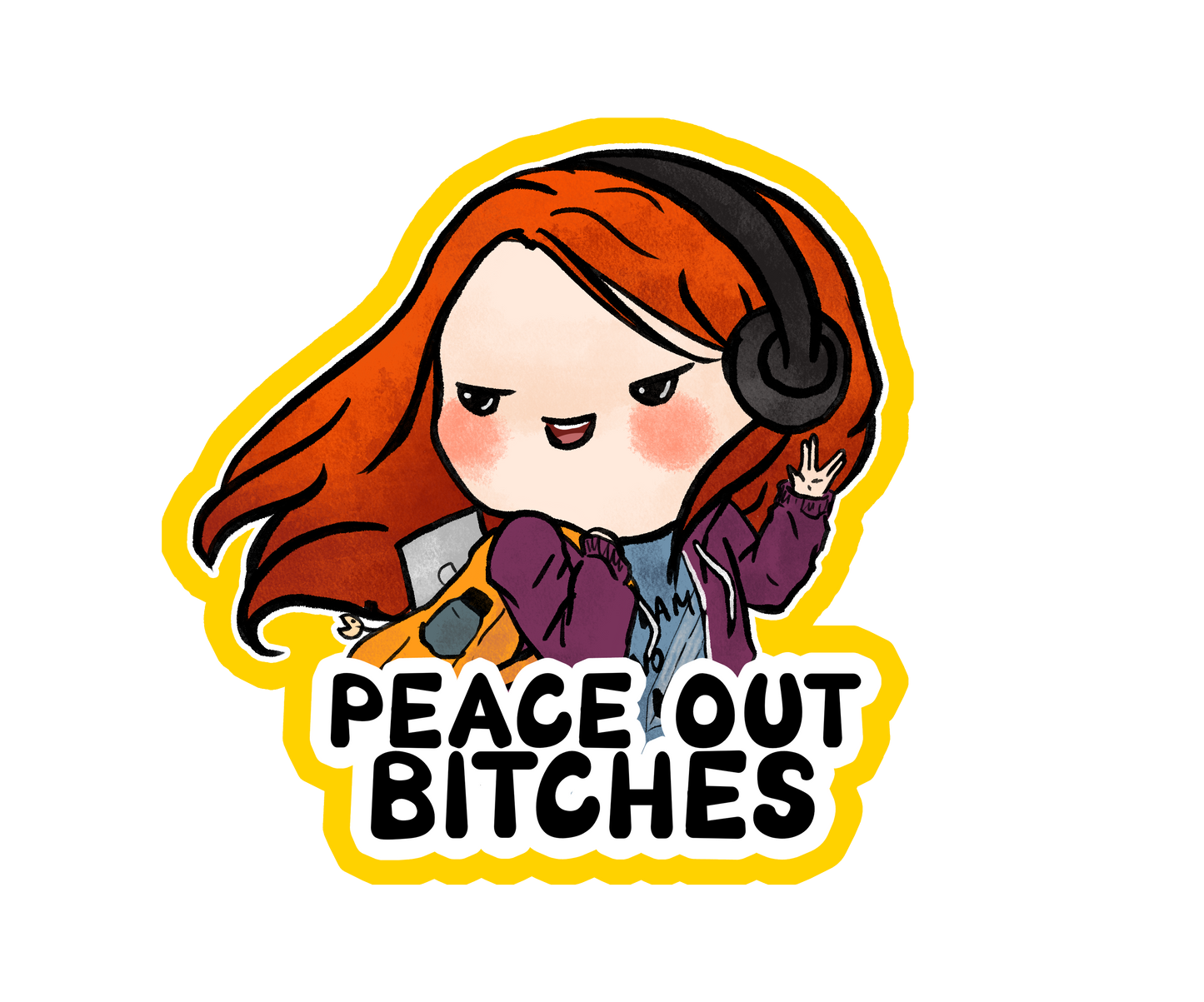 Charlie Supernatural sticker