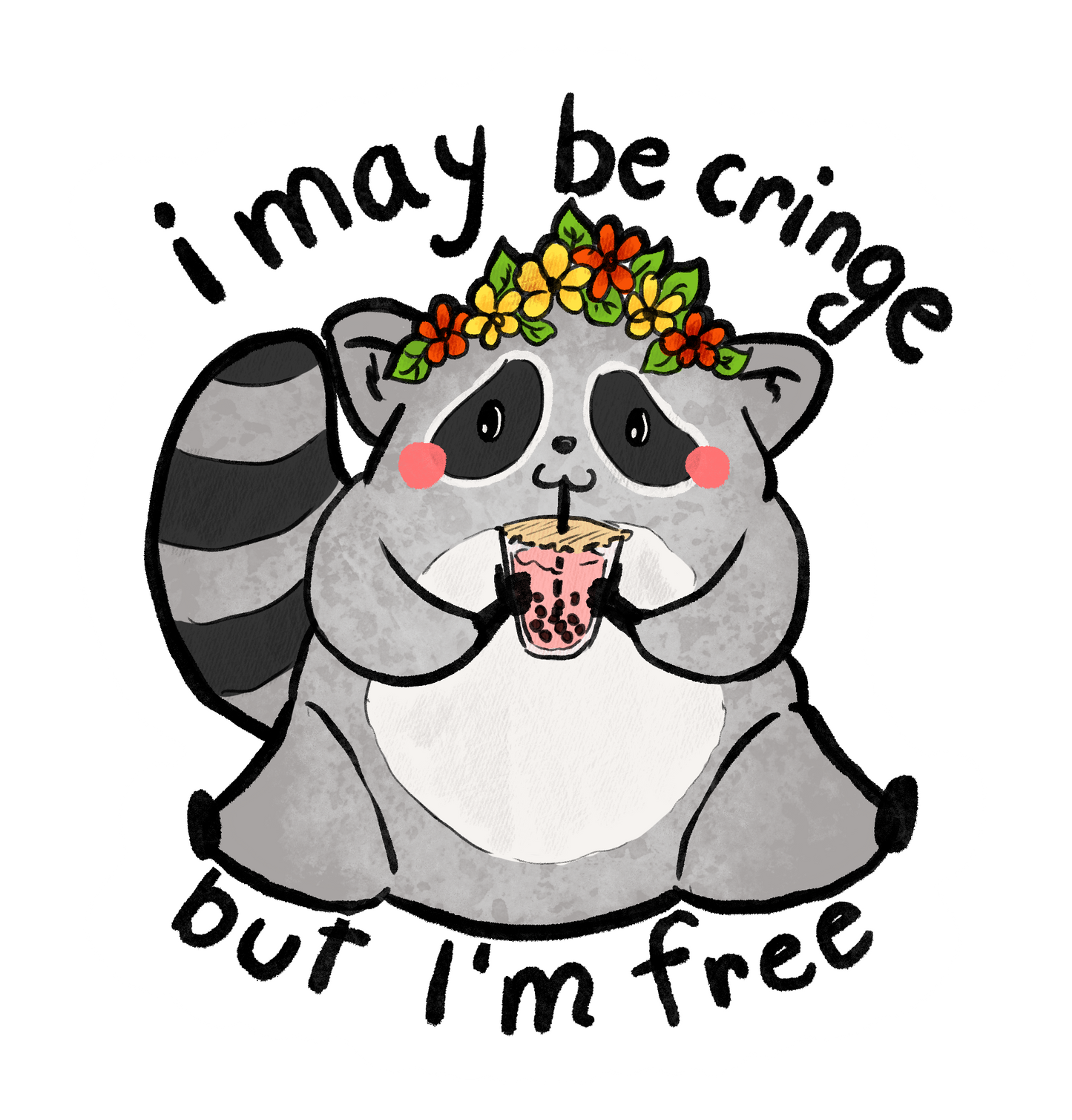 Cringe, but free sticker