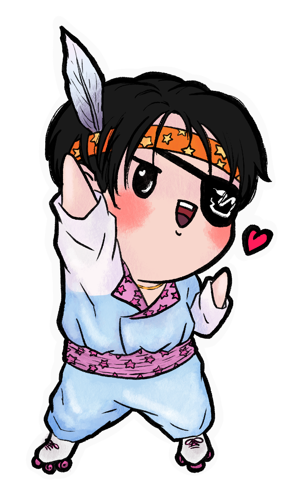 Goro Majima 24-hour Cinderella sticker