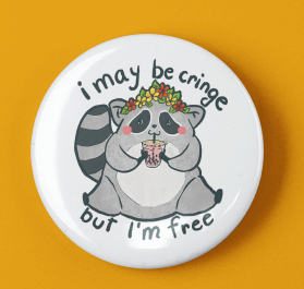 Cringe but Free round pin