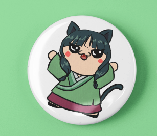 Maomao round pins