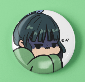 Maomao round pins