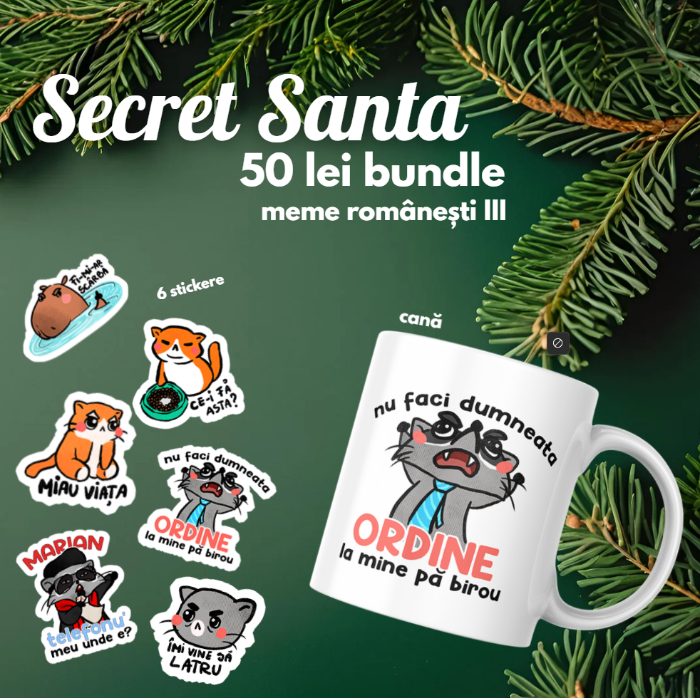 50 lei bundle - meme românești III