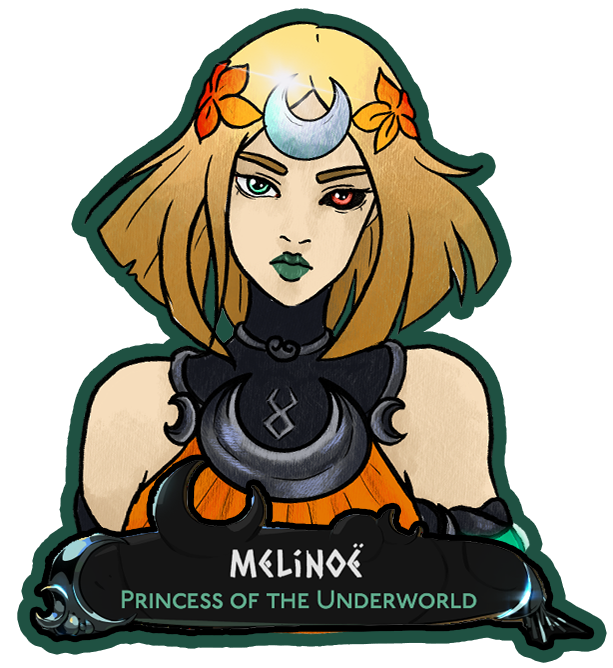Melinoe Hades 2 sticker