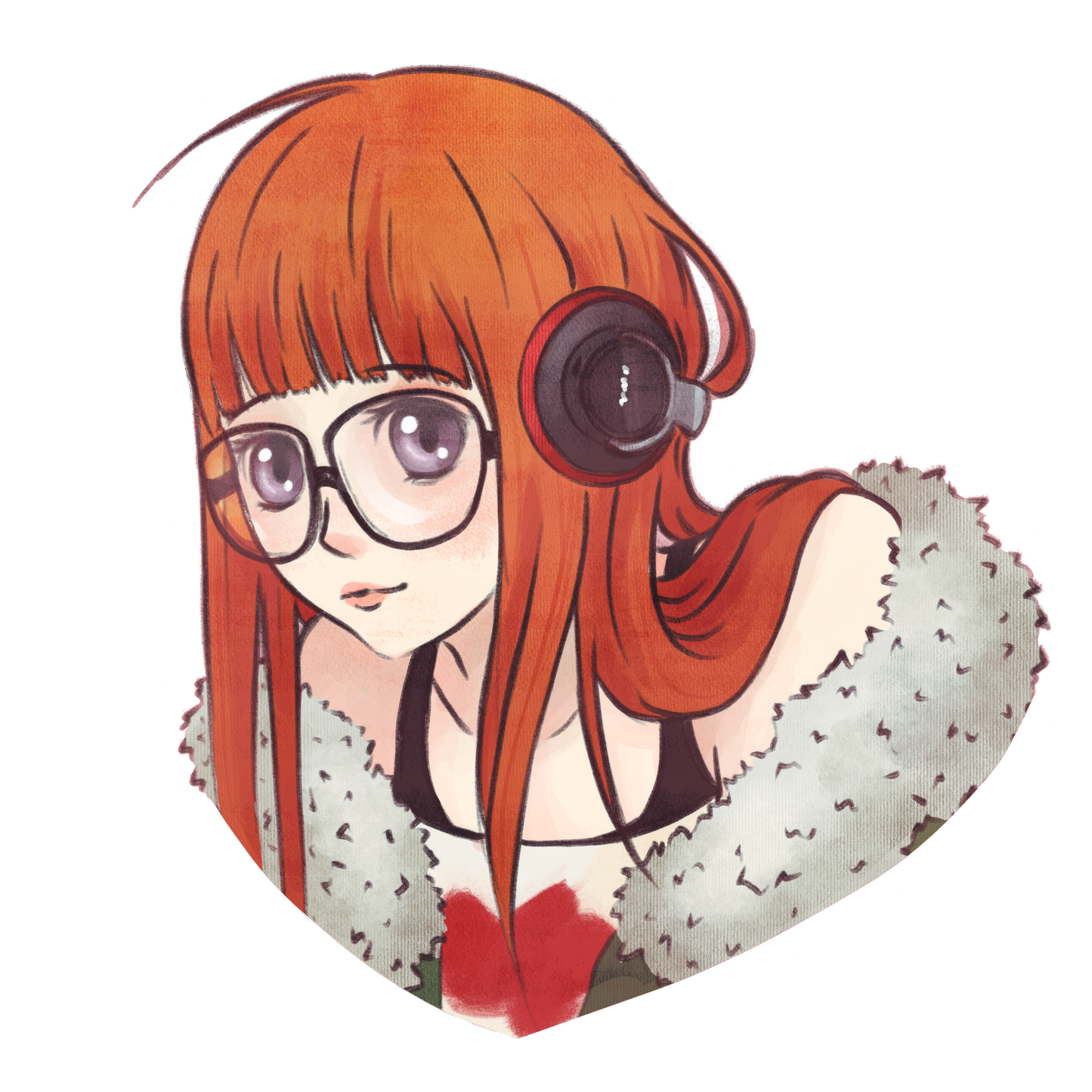 Futaba Sakura Persona 5 sticker