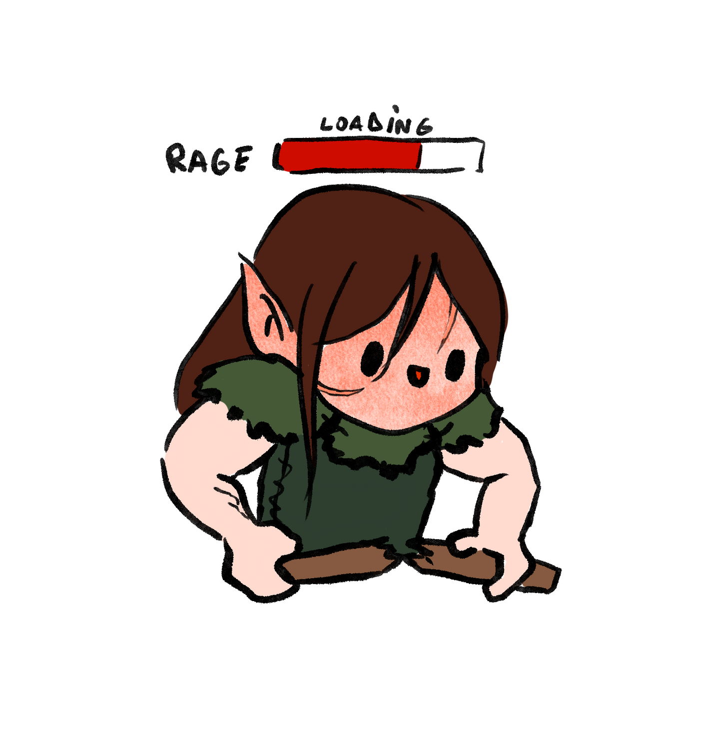 Barbarian sticker