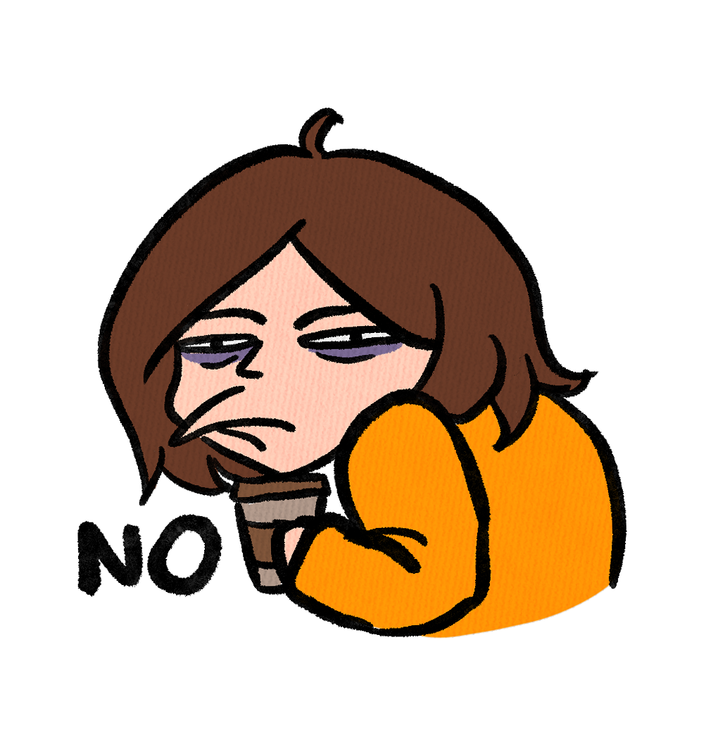 Morning NO sticker