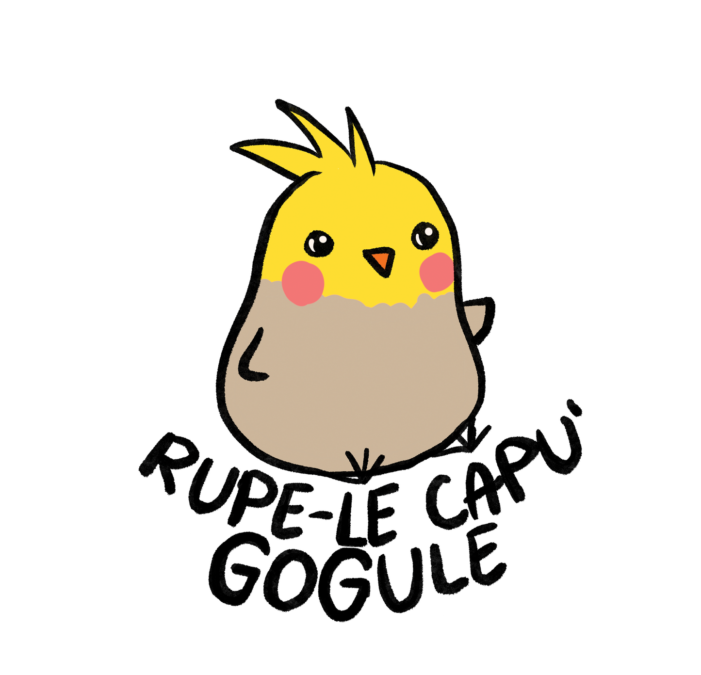 Rupe-le Capu, Gogule sticker
