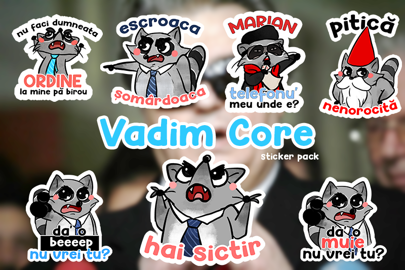 Vadim core sticker pack