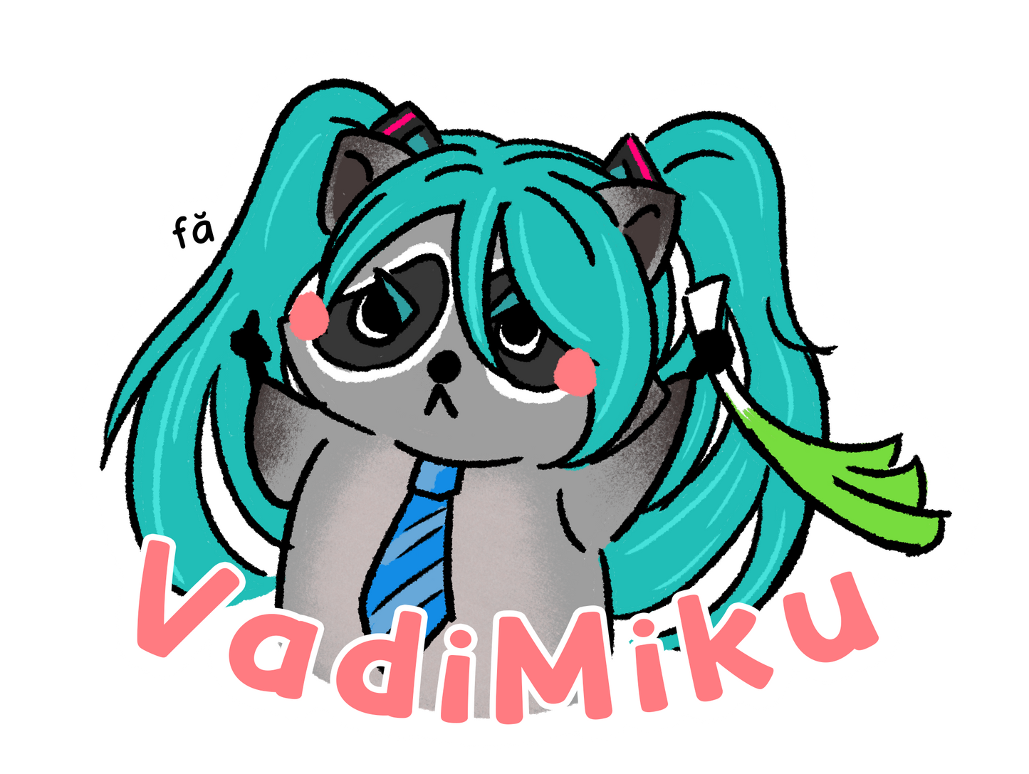 Ratonul Vadim Miku - VadiMiku sticker