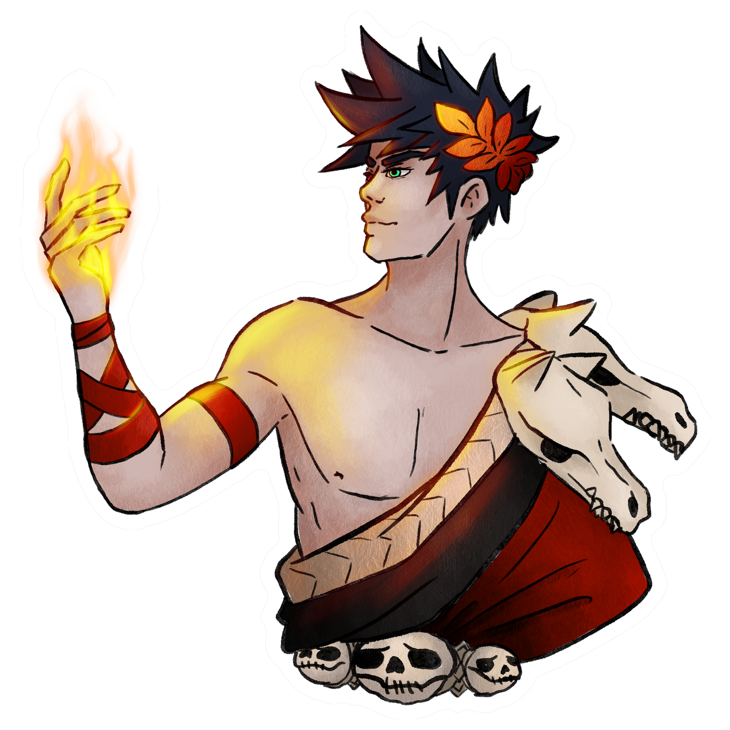 Zagreus Hades sticker