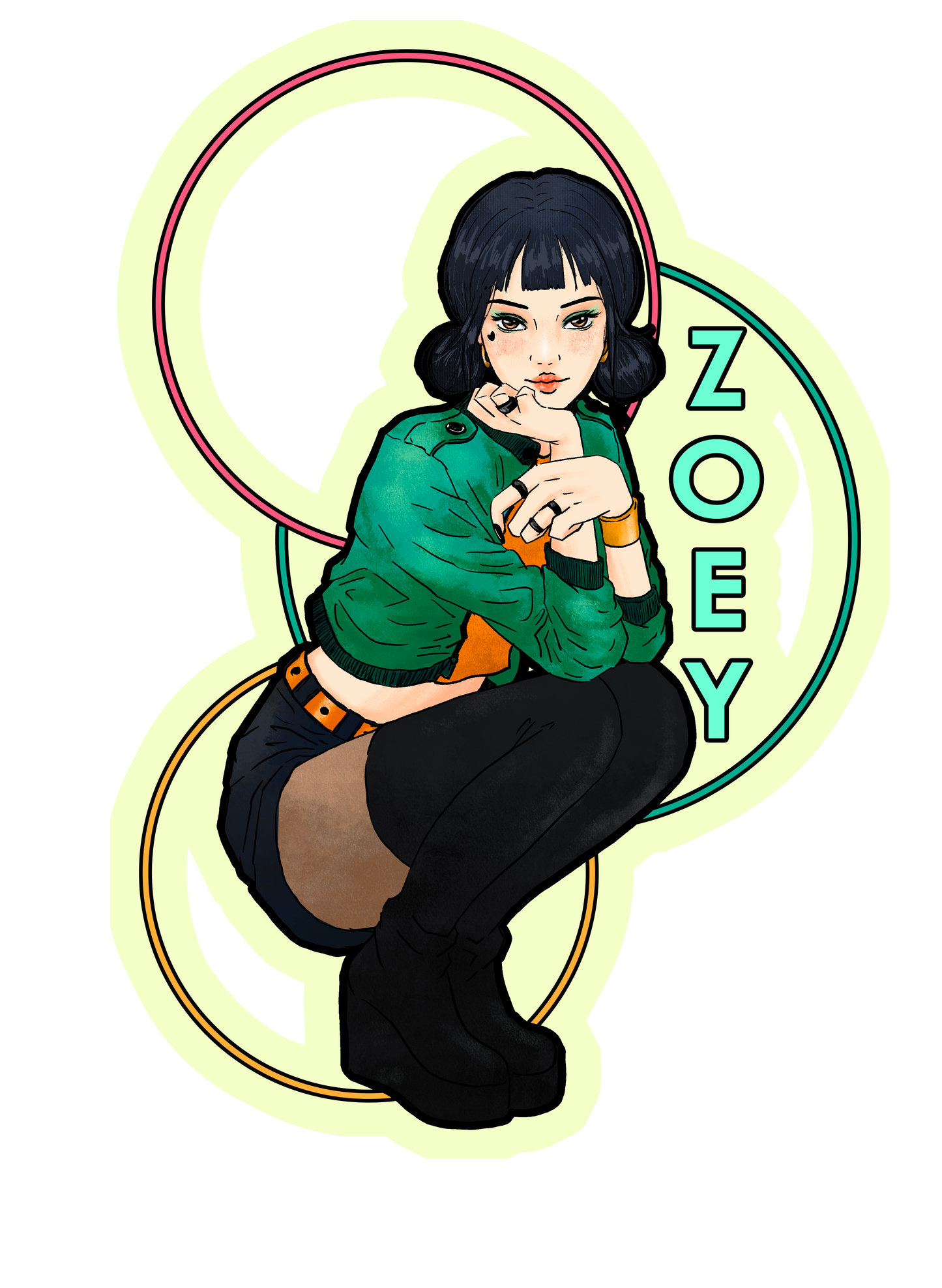 Zoey K-pop Demon Hunters