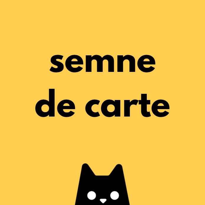 Semne de carte