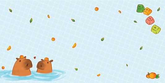Capybara Deskmat 30x60cm