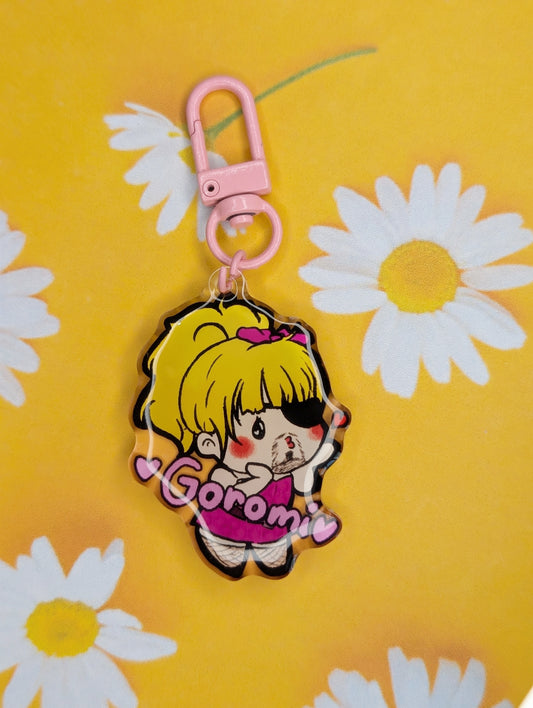 Yakuza Goromi epoxy keychain