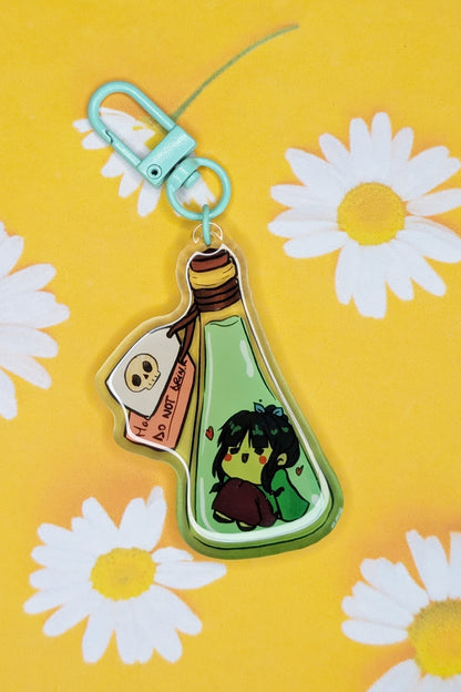Maomao epoxy keychain