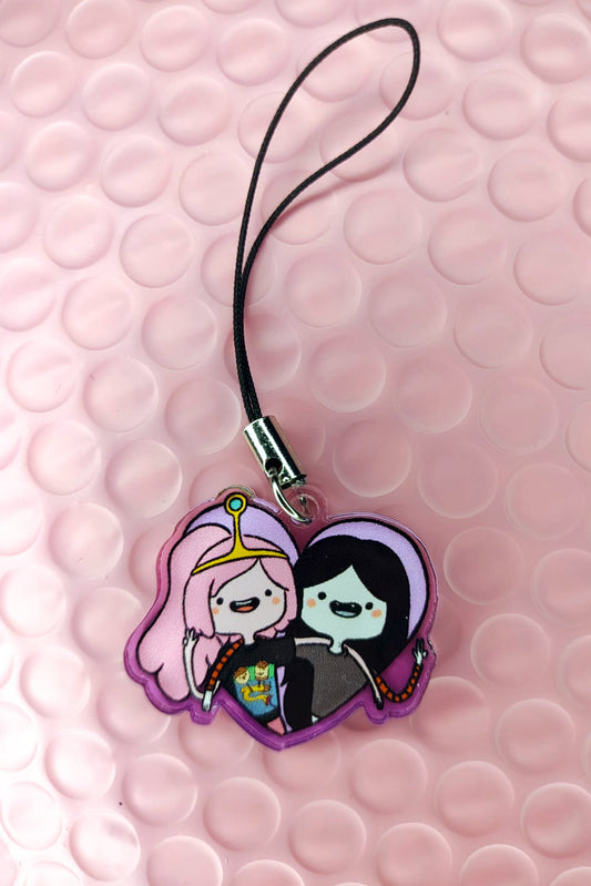 Marceline & PBG charm