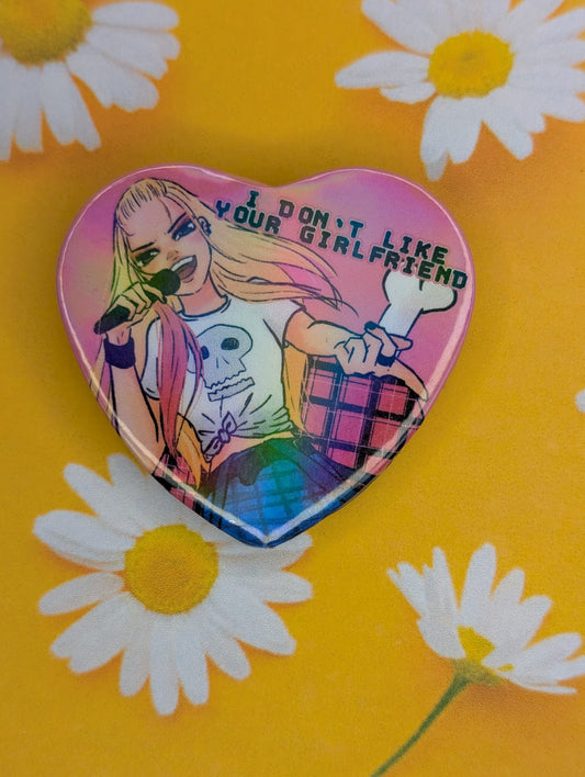 Avril Lavigne heart pins