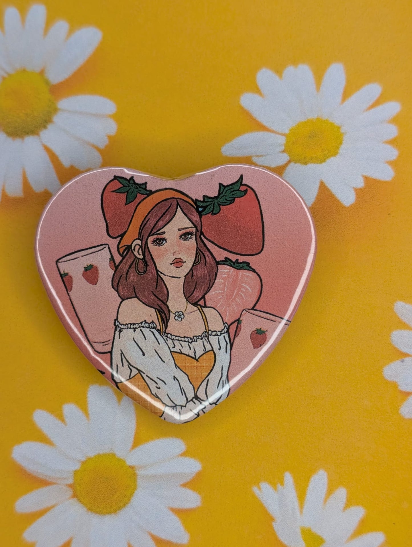 Nana heart pins