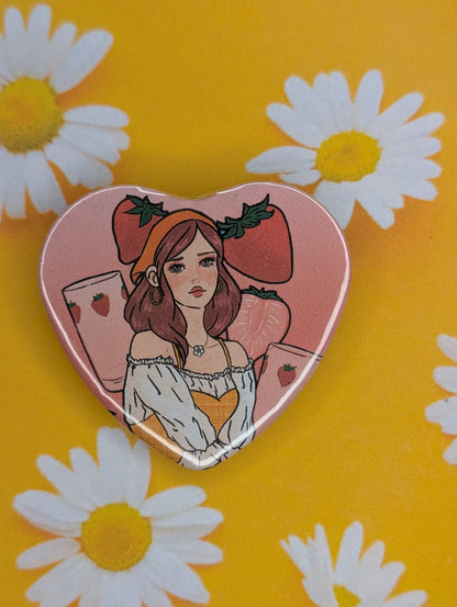 Nana heart pins