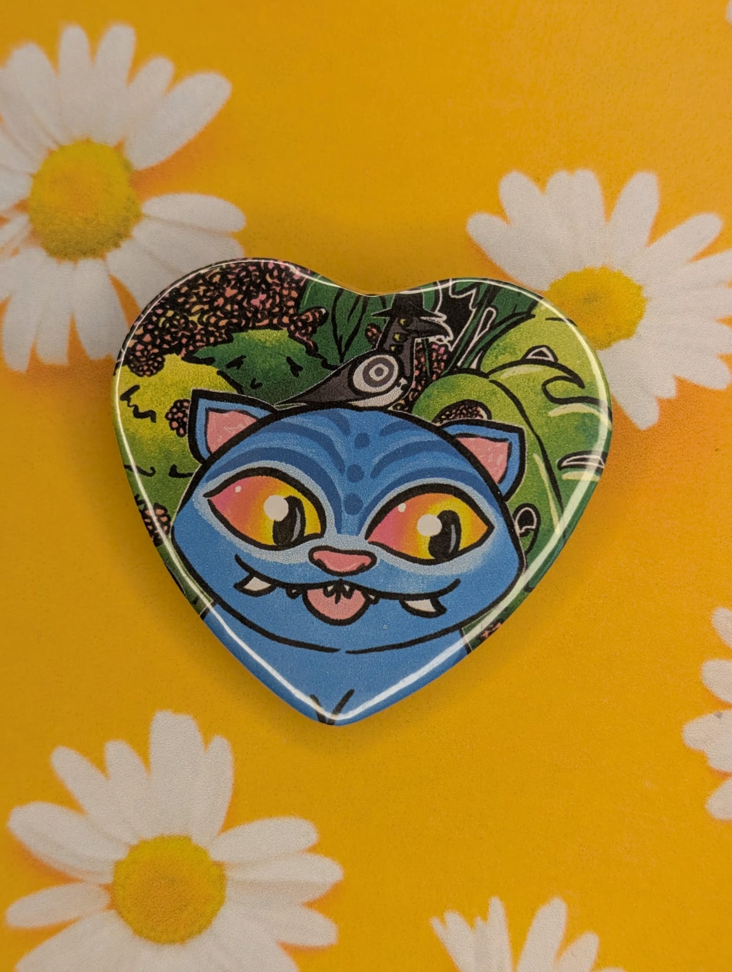 Derpy heart pins