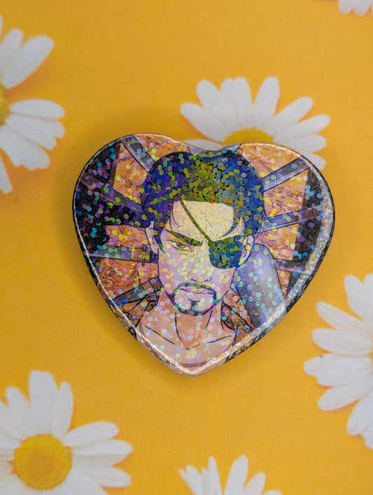 Majima heart pins