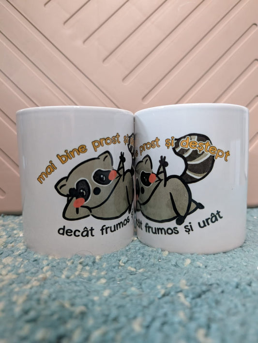 Mai bine prost si destept 250ml mug