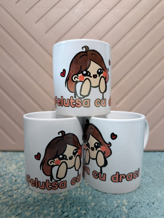 Cafelutsa cu draci 250ml mug