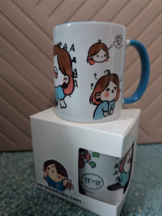Existential dread Saracel mug