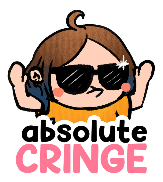 Absolute Cringe sticker