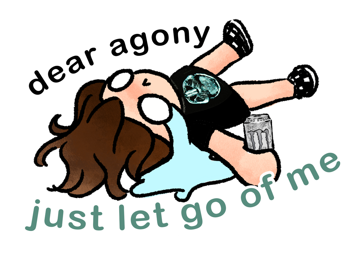 Dear Agony - Breaking Benjamin sticker