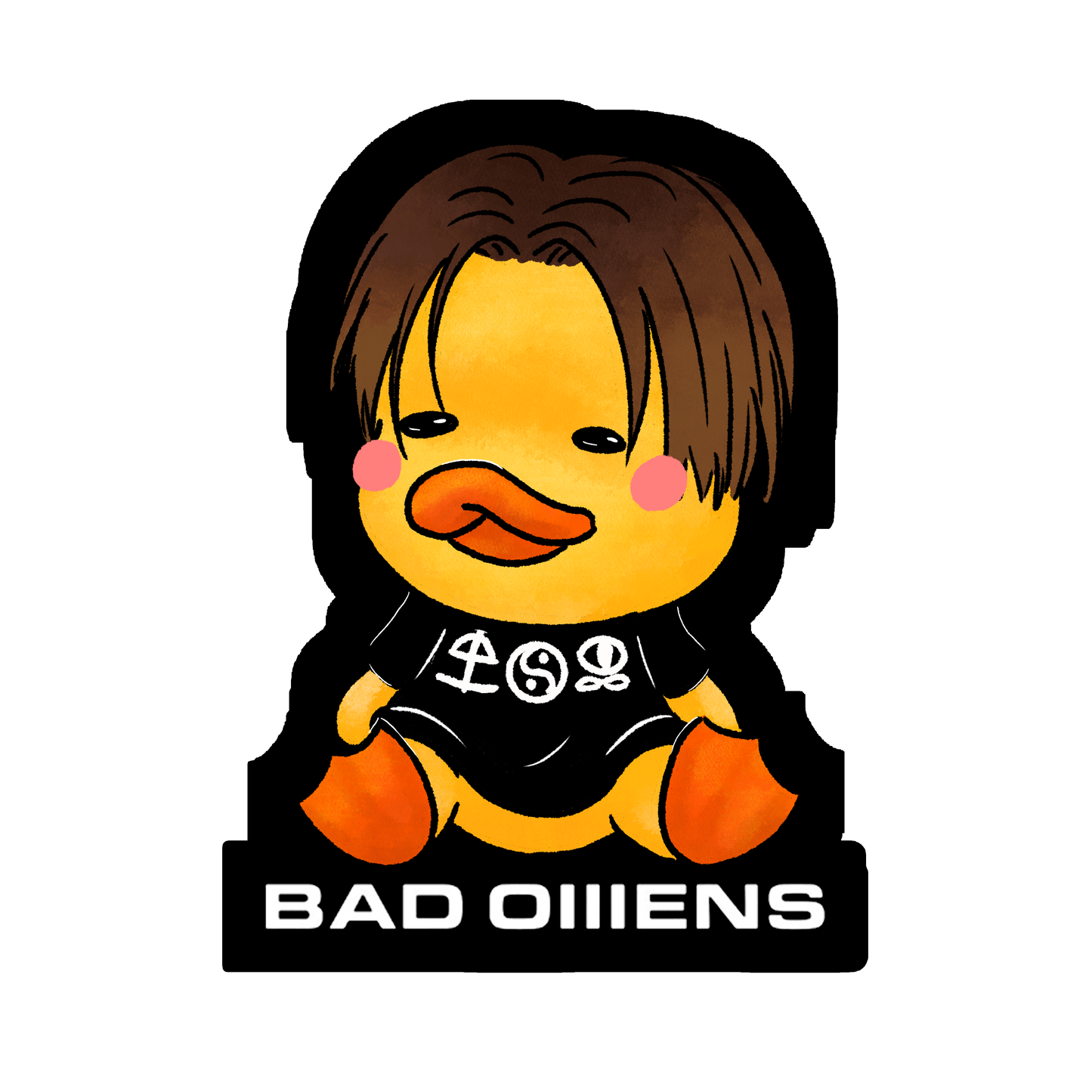 Duck - Bad Omens sticker