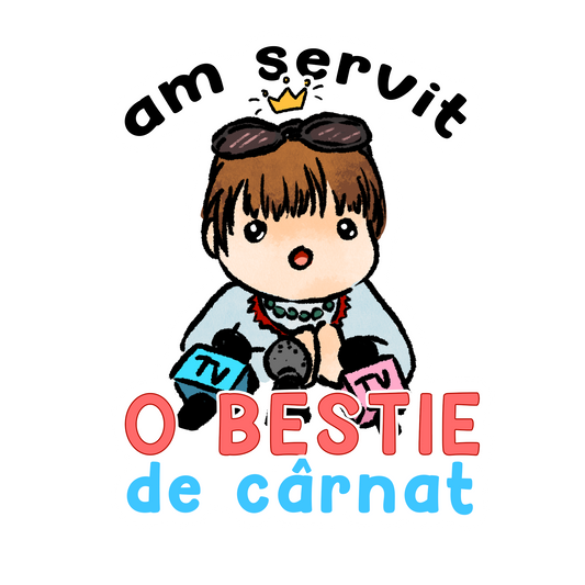 O bestie de carnat - sticker