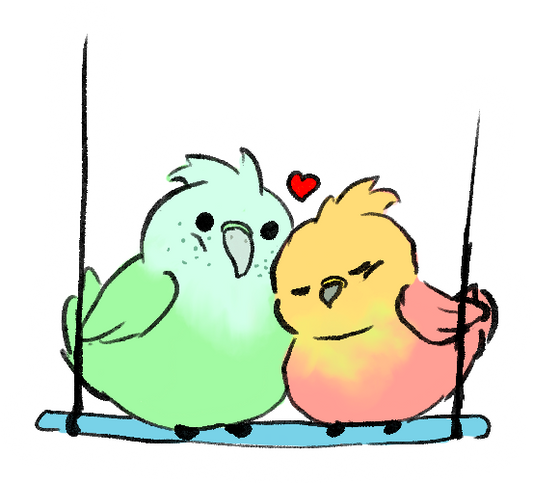 Parrot couple