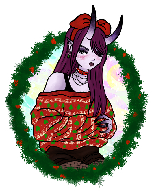 Christmas demon gf