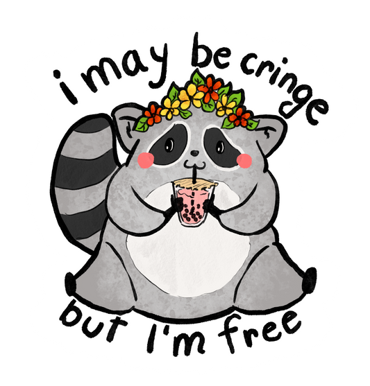 Cringe, but free sticker