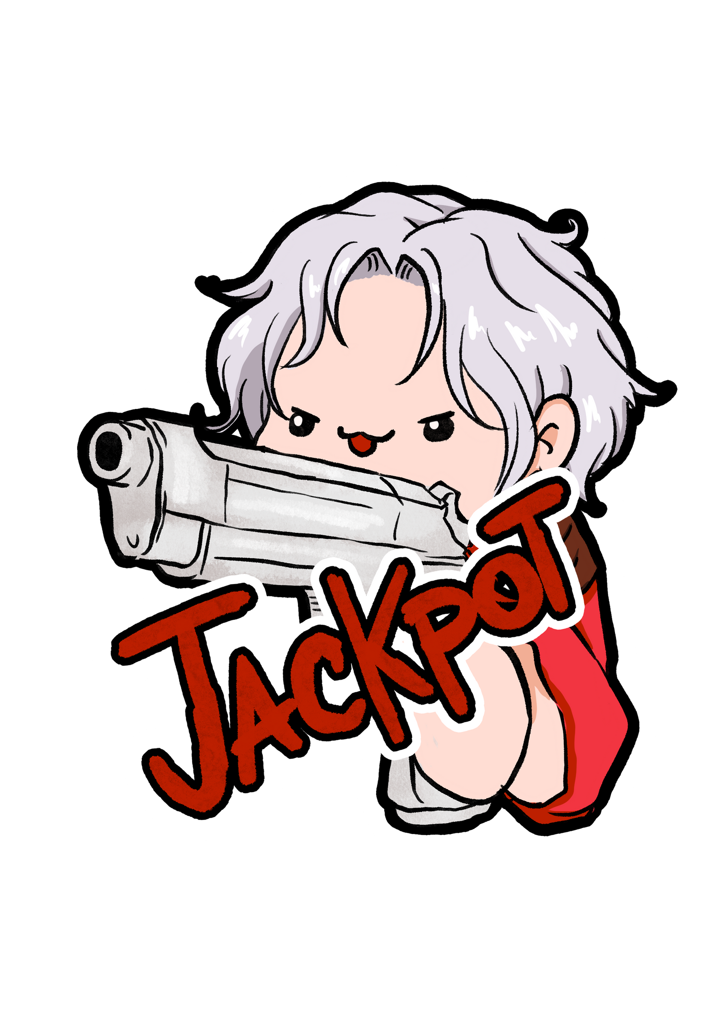 Dante Devil May Cry sticker