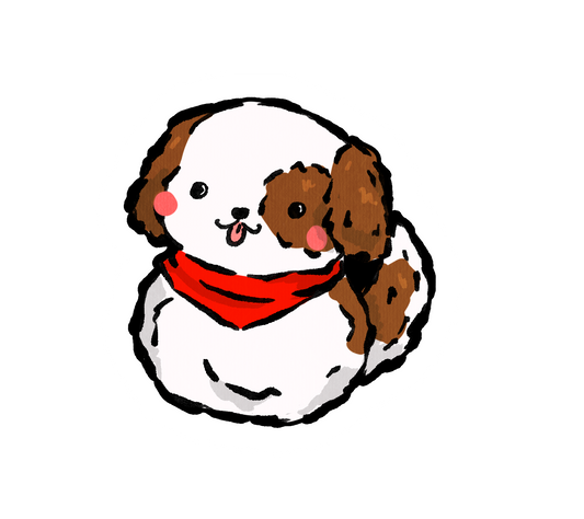 Blep dog sticker